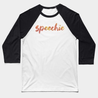 SLP speechie Baseball T-Shirt